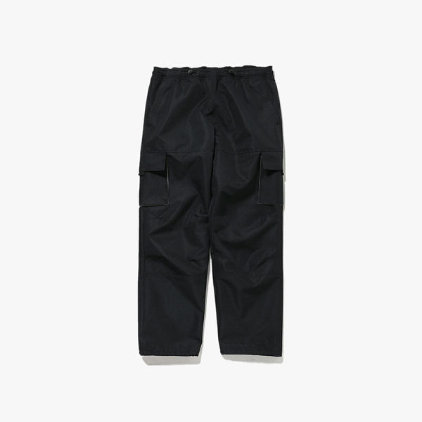 FIRST DOWN BACK FLEECE PANTS HONEYCOMB LIP NYLON BLACK